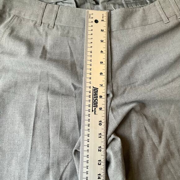 Lane Bryant Women Formal Straight Leg Pants size 18, Gray - Picture 4 of 11